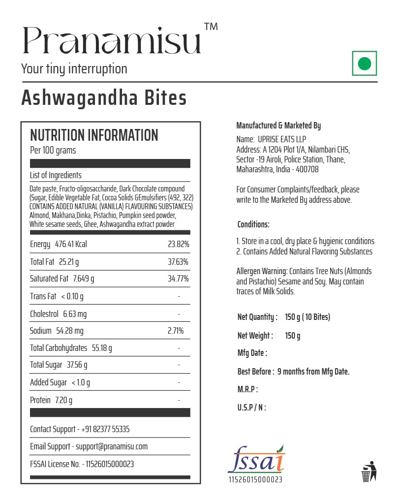 Ashwagandha Bites